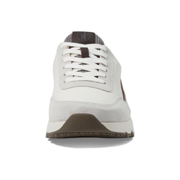 Johnnie-O Mens Prima White Leather Fashion Sneaker - 10.5 - Picture 7 of 7